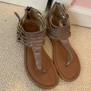 Glitter sandals